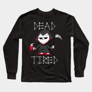 Dead Tired (Red) Long Sleeve T-Shirt